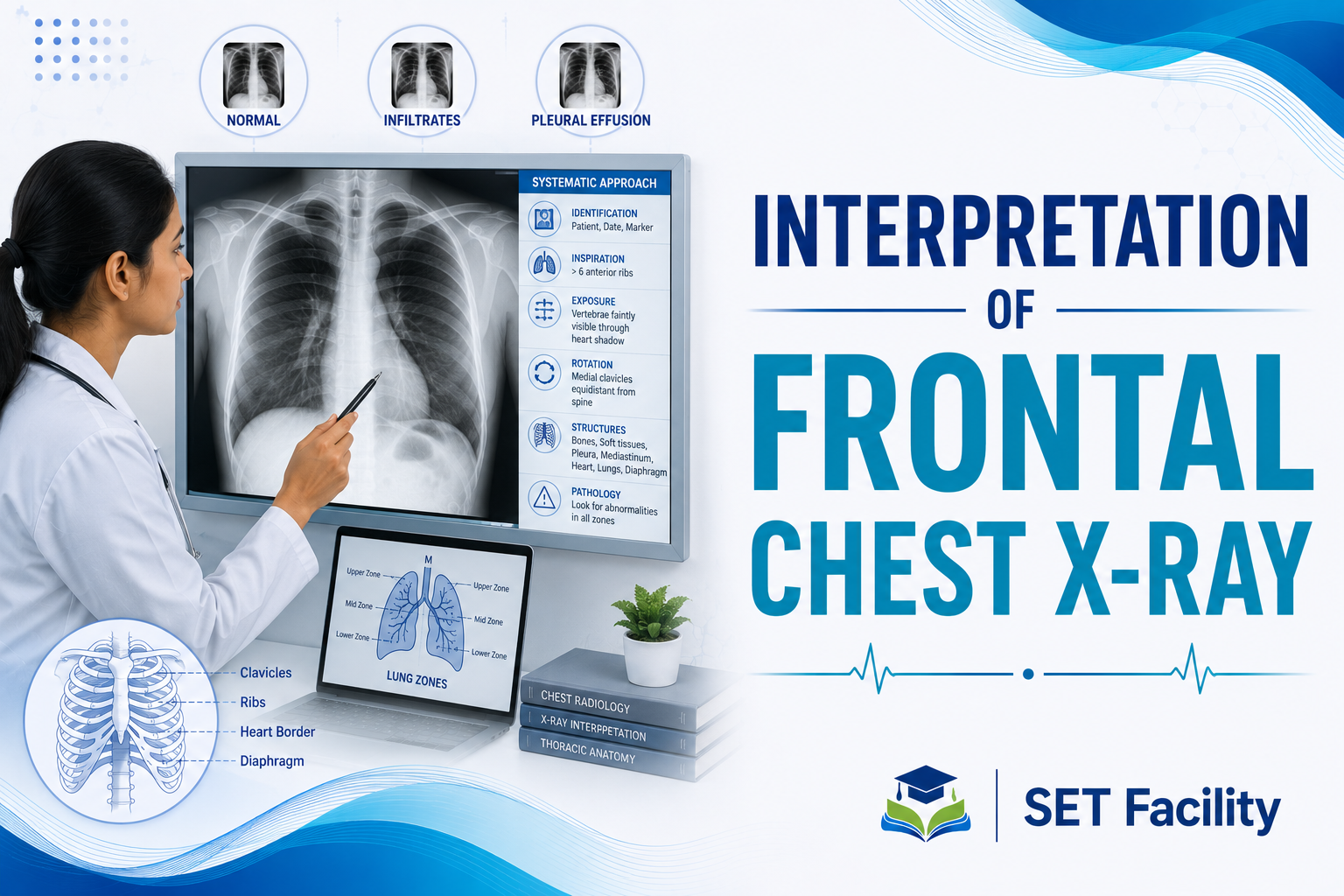 Interpretation of Frontal Chest X-Ray